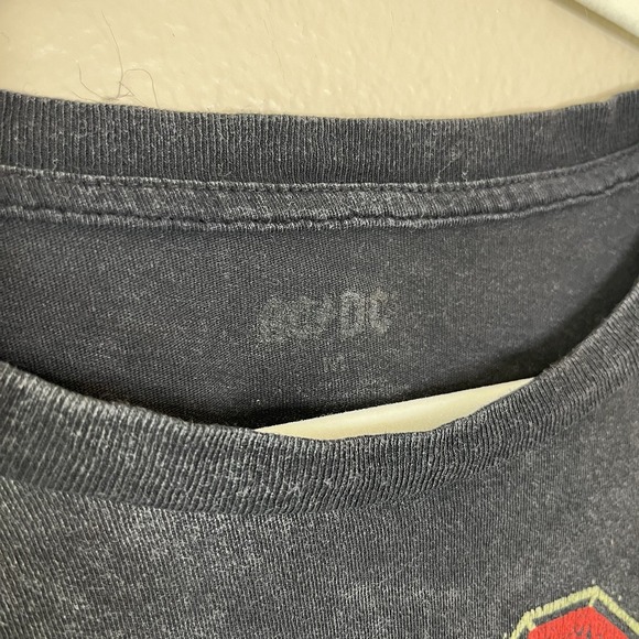 ACDC Band T Shirt Tour M Rock Music Graphic T Grunge Goth - Picture 6 of 9